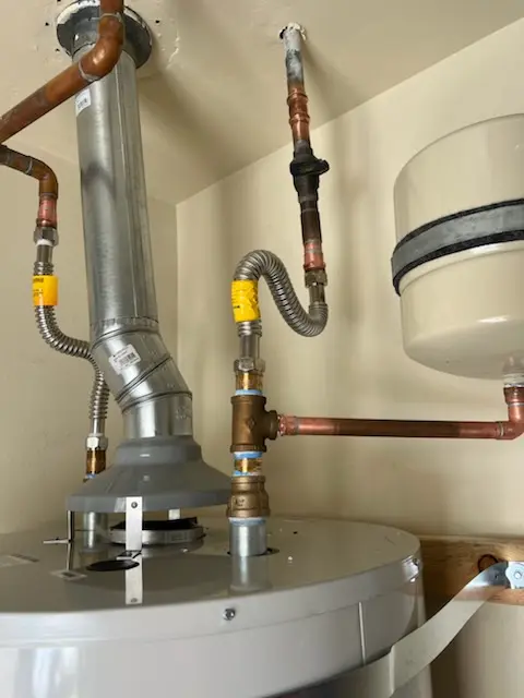 Water heater installation and plumbing repair in Ross